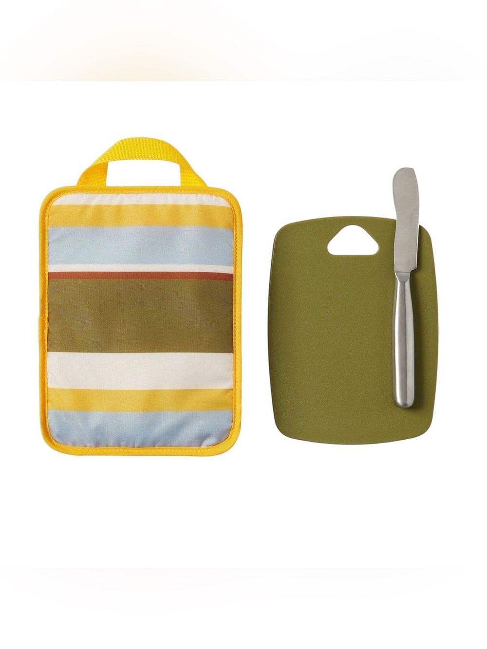 Room Essentials On The Go Cutting Board & Cheese Knife Set